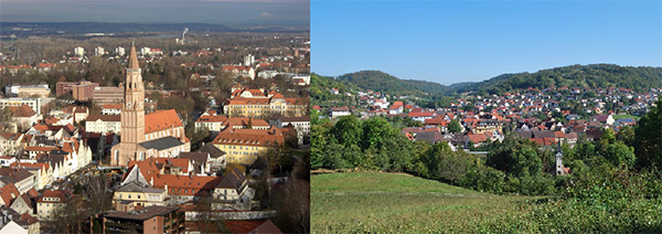 Landshut and Mulfingen, Germany